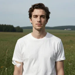 a portrait of a character in a scenic environment by jasper shaw