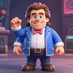 danny devito in super smash bros ultimate, character reveal, 3d render, nintendo
