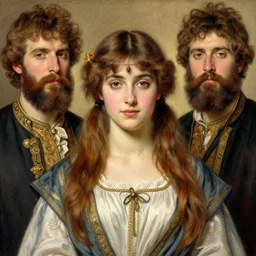 orientalism portrait of a cute young woman with twin tails by Edwin Longsden Long and Theodore Ralli and Nasreddine Dinet and Adam Styk masterful intricate artwork