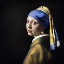 painting of Henry Cavill, posed in the style of johannes vermeer girl with a pearl earring painting, hyperrealistic, moody lighting