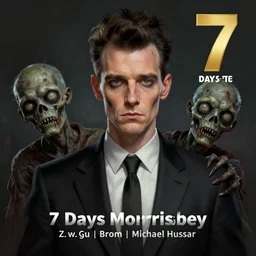 portrait of a slim of morrissey as a zombie with a quiff, 7 days to die zombie, fine art, award winning, intricate, elegant, sharp focus, cinematic lighting, digital painting, 8 k concept art, art by z. w. gu, art by brom, art by michael hussar, 8 k