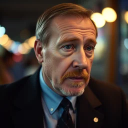 bob odenkirk, portra 4 0 0, canon, 3 0 mm, bokeh, saul goodman, closeup, realistic, coherent