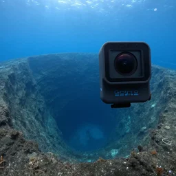 GoPro photo of the marianne trench