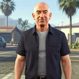 Screenshot of Jeff Bezos in GTA 5