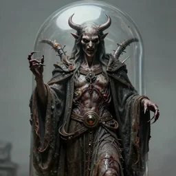 an evil god created by human, in culture capsule, bio - chemical, hyperealistic detailed photography, divinity, awful, religious art, sci - fi