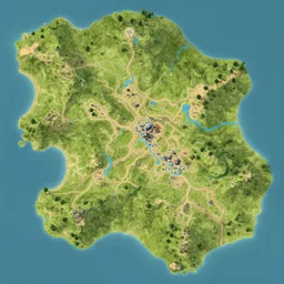 horizon forbidden west map, painting