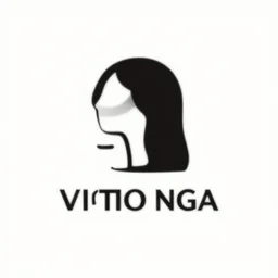 a wandering mind, logo, simple white background victo ngai, kilian eng, minimalist, black and white