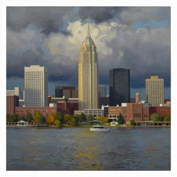 a painting of milwaukee isconsin