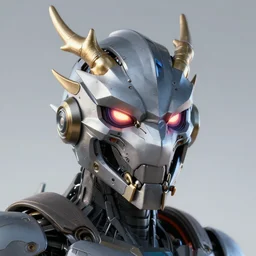 robot dragon mask helmet, ray tracing, octane, portrait, artstation