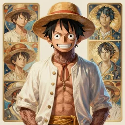 Luffy D Monkey, elegant, highly detailed, digital painting, artstation, concept art, smooth, sharp focus, illustration, ArtStation, art by artgerm and greg rutkowski and alphonse mucha and J. C. Leyendecker and Edmund Blair Leighton and Charlie Bowater