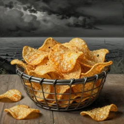 ernst haeckel kunstformen picture of basket of chips, escher