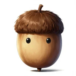 an anime acorn man, 4 k, 8 k, super detailed, masterpiece, trending on art station, highly detailed, full hd, kentaro miura art style