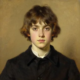 self portrait by Nc Wyeth.