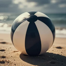 beach ball icon, svg