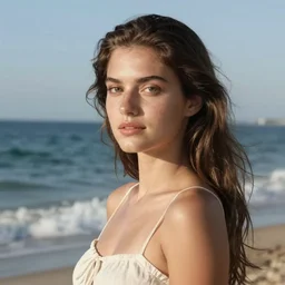 girl by the sea by anna surgan