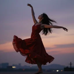 💃🏽, hyper realistic photo, dusk, volumetric light, full colour, upscale, 8 k, masterpiece,
