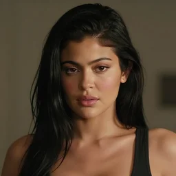 Live Action Still of kylie jenner in the movie SAW, real life, hyperrealistic, ultra realistic, realistic, highly detailed, epic, HD quality, 8k resolution, body and headshot, film still
