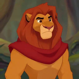 scar, the villain from the disney animated classic the lion king, deviantart contest winning picture