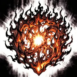 nexus of the black flame, illustration by kentaro miura art
