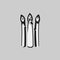 minimalist icon for asparagus