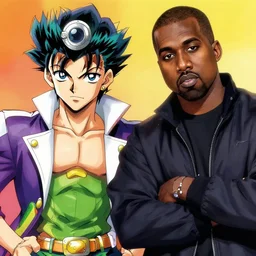 jotaro kujo and kanye west