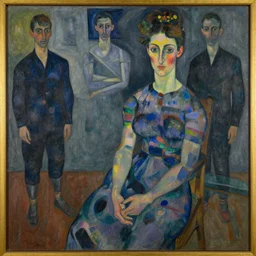 a painting by egon schiele with influence of zdzisław beksinski, alfred kubin, oskar kokoschka, and egon schiele