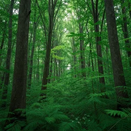 verdant forest
