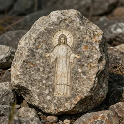 the rock as a catholic icon