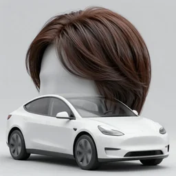 a hybrid between hair and a car