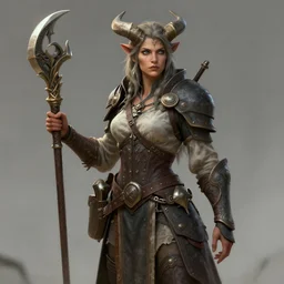 a dnd female minotaur healer, made by stanley artgerm lau, wlop, rossdraws, artstation, cgsociety, concept art, cgsociety, octane render, trending on artstation, artstationhd, artstationhq, unreal engine, 4 k, 8 k,