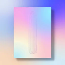 abstract beautiful multicolor gradient background, card templmate, wallpaper, lines, shapes, trending behance, poster by malevich, picasso, michelangelo