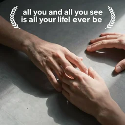 all you touch and all you see is all your life will ever be
