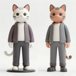 wanderer cat man, character sheet, concept design, contrast, hot toys, kim jung gi, greg rutkowski, zabrocki, karlkka, jayison devadas, trending on artstation, 8 k, ultra wide angle, pincushion lens effect