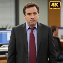 Steve carell as michael scott from the office episode , 8k