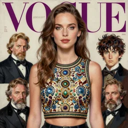 mage, vogue, elle, korean, natalie portman, greg rutkowski, john singer sargent, anime, trending on artstation, oil painting, intricate, crop top