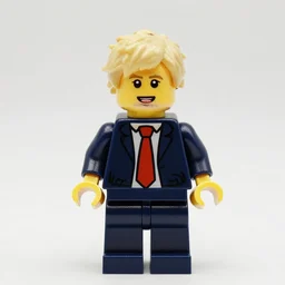 Boris Johnson Lego mini figure
