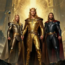 The Fall of Numenor, style by john howe, boris vallejo, edgar maxence
