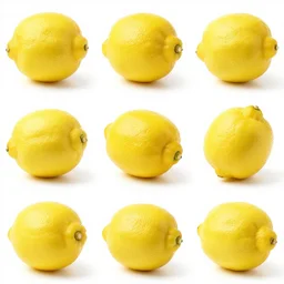 five by 5 matrix of lemons