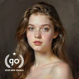 Igor New Visuals photorealistic portrait painting