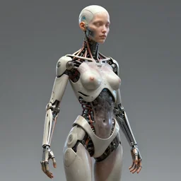 biomechanical human female form, artstation, deviantart, gfxartist, giger, zawadzki, hyperrealism, futurism 4 k