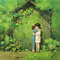 over the garden wall by patrick mchale, studio ghibli,