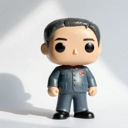 “ very very intricate photorealistic photo of a chairman mao funko pop on a white background, award - winning details ”