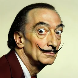 the newest masterpiece of salvador dali, it is called ; time doesn't exist