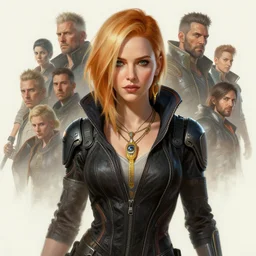 portrait shot of a christina hendricks in cyberpunk 2 0 7 7, intricate, elegant, highly detailed, centered, digital painting, artstation, concept art, smooth, sharp focus, illustration, artgerm, tomasz alen kopera, peter mohrbacher, donato giancola, joseph christian leyendecker, wlop, boris vallejo