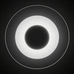 a perfect sphere within a sphere within another sphere Symmetrical