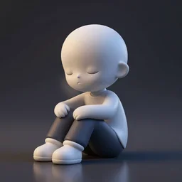 daydreaming by Chiho Aoshima as 3d render, octane render , raytracing, reflections