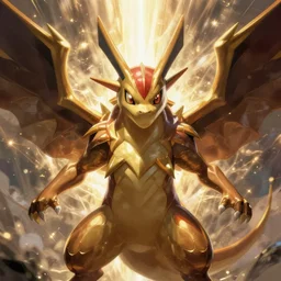 blaziken, beautiful, detailed symmetrical close up portrait, intricate complexity, in the style of artgerm and ilya kuvshinov, magic the gathering art