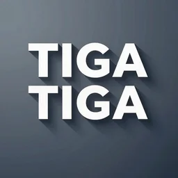a super cool tiga, vector