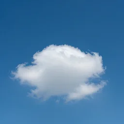 photography single fluffy cloud