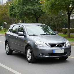 a medium sized car
